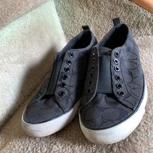Coach black slip inside size 8.5